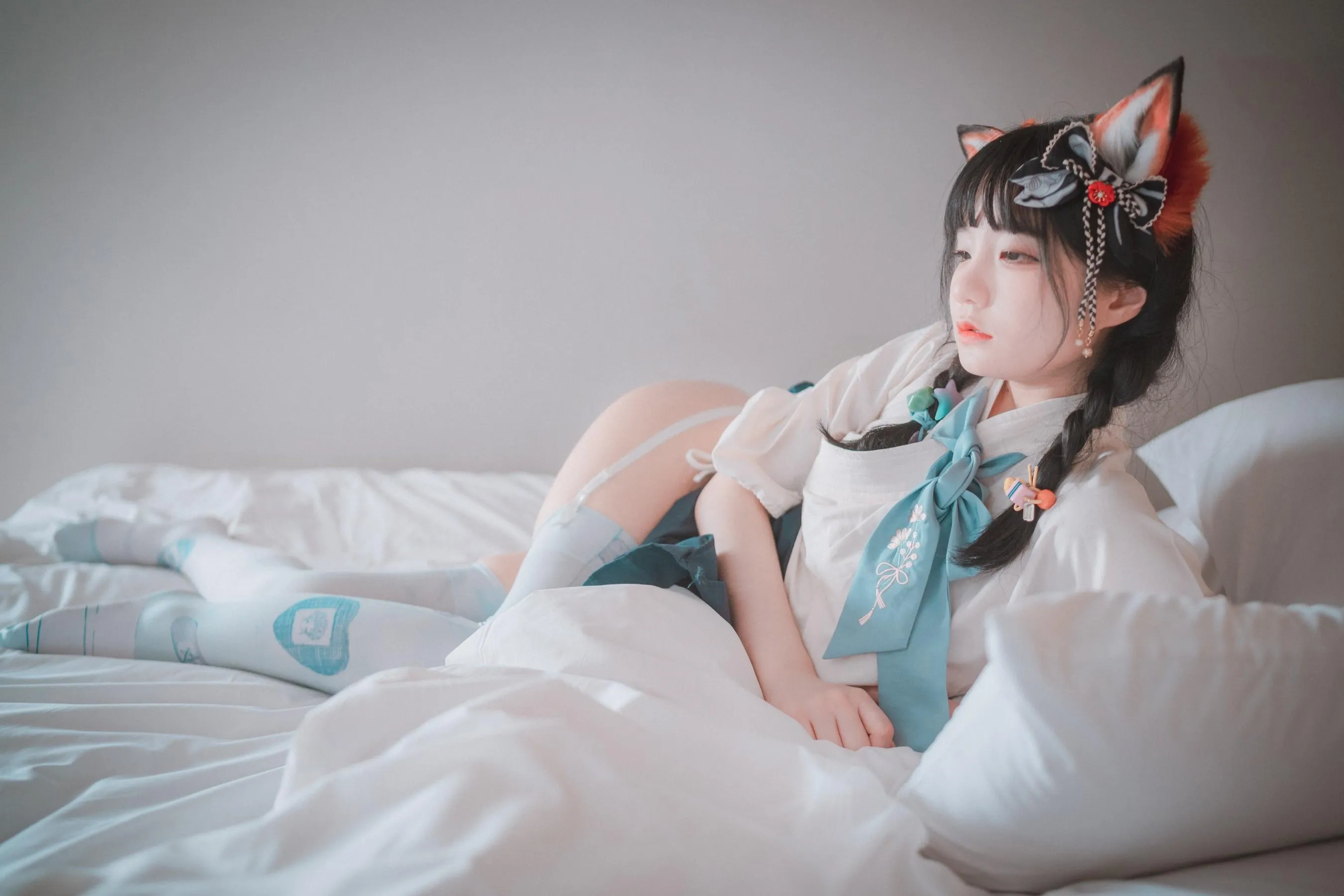 Jenny 정제니 – NO.10 [DJAWA] Kitune in Hanfu [51P]插图